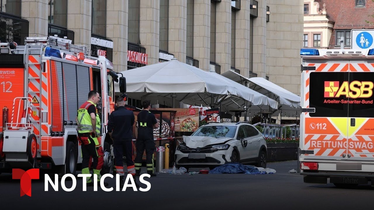 Conductor atropella a una multitud y mata a dos personas en Alemania ...