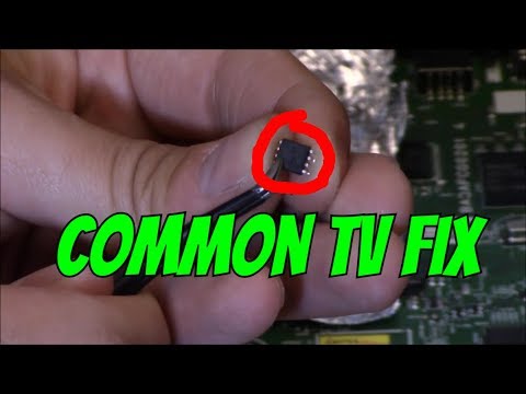 How to Fix a LED LCD Common repair for FUNAI and VIZIO TVs  