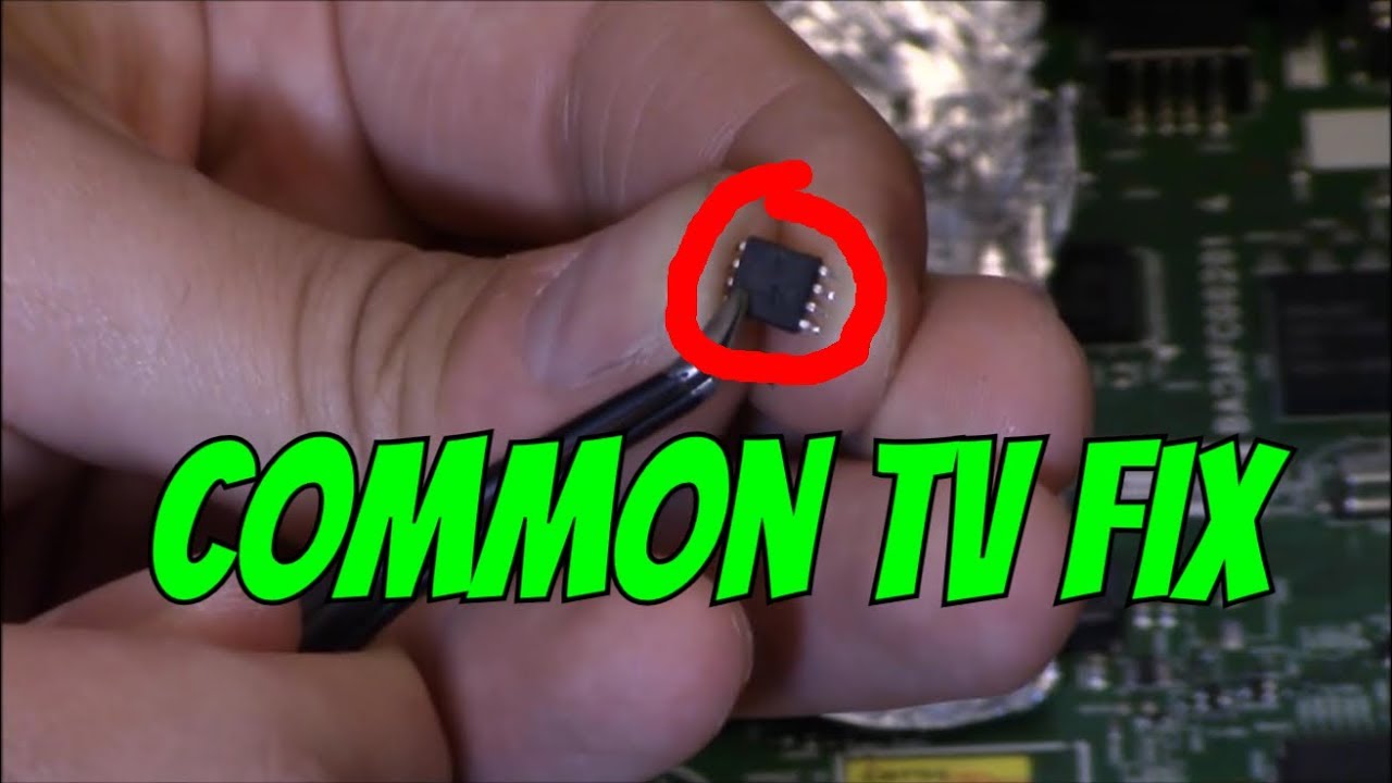 How to Fix a LED LCD Common repair for FUNAI and VIZIO TVs ! YouTube