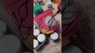 DIY Pot painting ।। plant pot makeover ।। easy pot painting