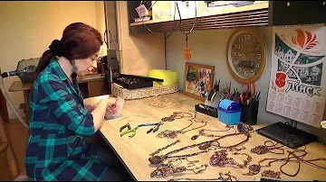 Пинчанка Лариса Скроба создает уникальные украшения из меди