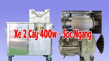 Máy Ép Nước Mía 2 Cây 400w Giá Có Hơn 6 Triệu Tại Sao Lại Rẻ Vậy?