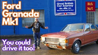 Driven: Ford Granada MK1 - 1970s coolness! You could drive it too! Great British Car Journey