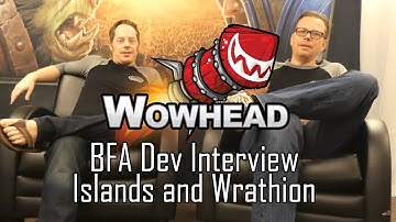 WoW Battle for Azeroth Dev Interview - Islands and Wrathion