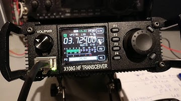 Xiegu X108G 80m qso