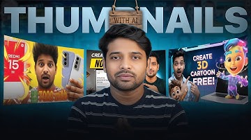 🔥 How to Create YouTube Thumbnails in 5 Minutes with AI 🤖 | No Photoshop Needed 🎨✨