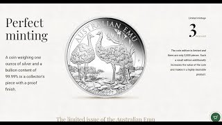 New Release! 2019 Emu Gold & Silver BU and Silver Proof Coins