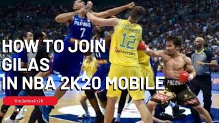 PLAY ON GILAS PILIPINAS WITH YOUR MYPLAYER SUPER QUICK TUTORIAL | JHEXTER FIBA MOD screenshot 2