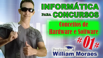 Conceitos de Hardware e Software, ferramentas, aplicativos e procedimentos de informática - AULA 01