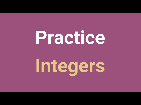 Practice Operations with Integers | Adding, Subtracting, Multiplying, Dividing, Order of Operations