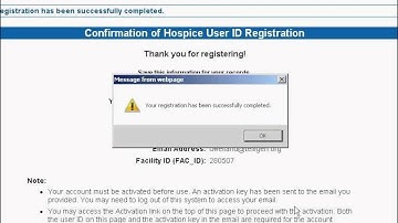 QIES User Id Registration Process