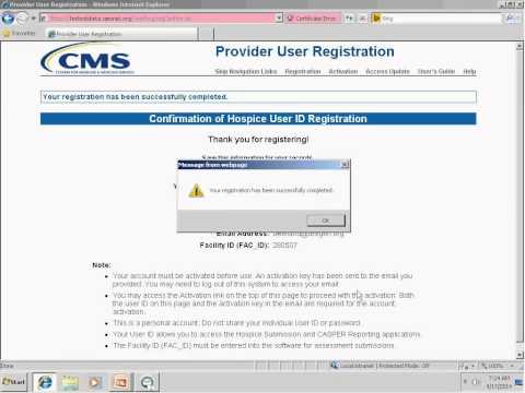 QIES User Id Registration Process