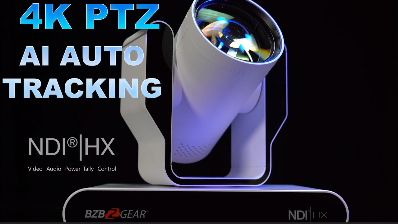 Meet The BG-ADAMO-4KND | NDI | HX3® 4K PTZ Camera with Auto Tracking