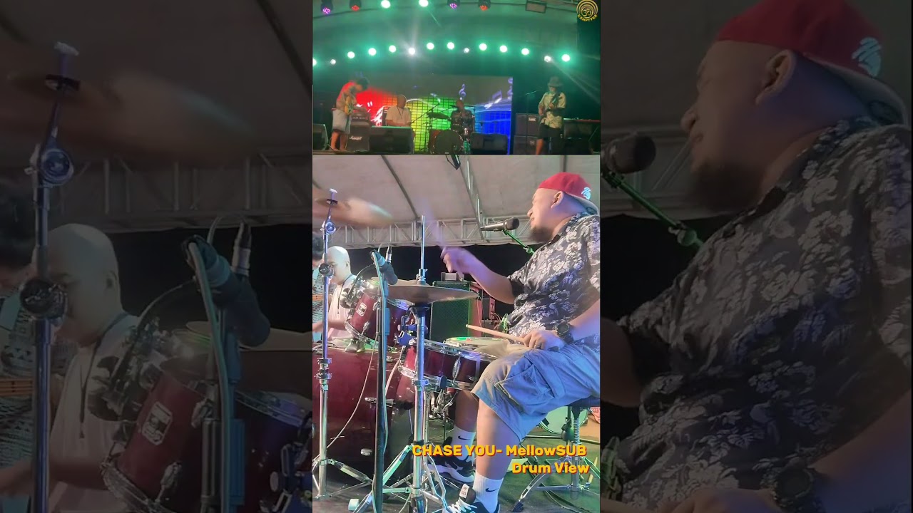 MellowSub "Chase you" Live Drum Cam 