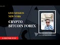 Live Market Analysis New York Session | BITCOIN &amp; GOLD II 29-DEC-2025
