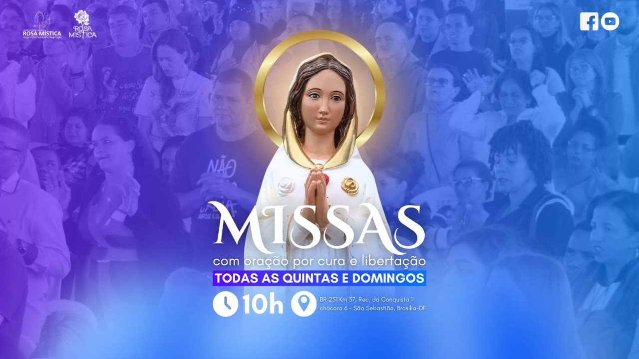 Oração por cura e libertação e Santa Missa - 26/2/2026