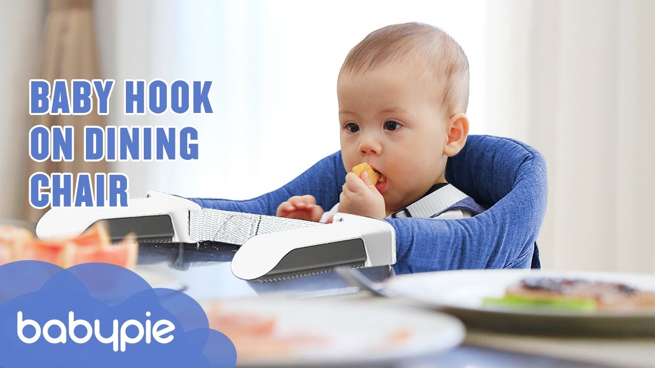 Babypie Folding Portable Hook On Chair Travel Booster Seat Baby High Chair For Dining