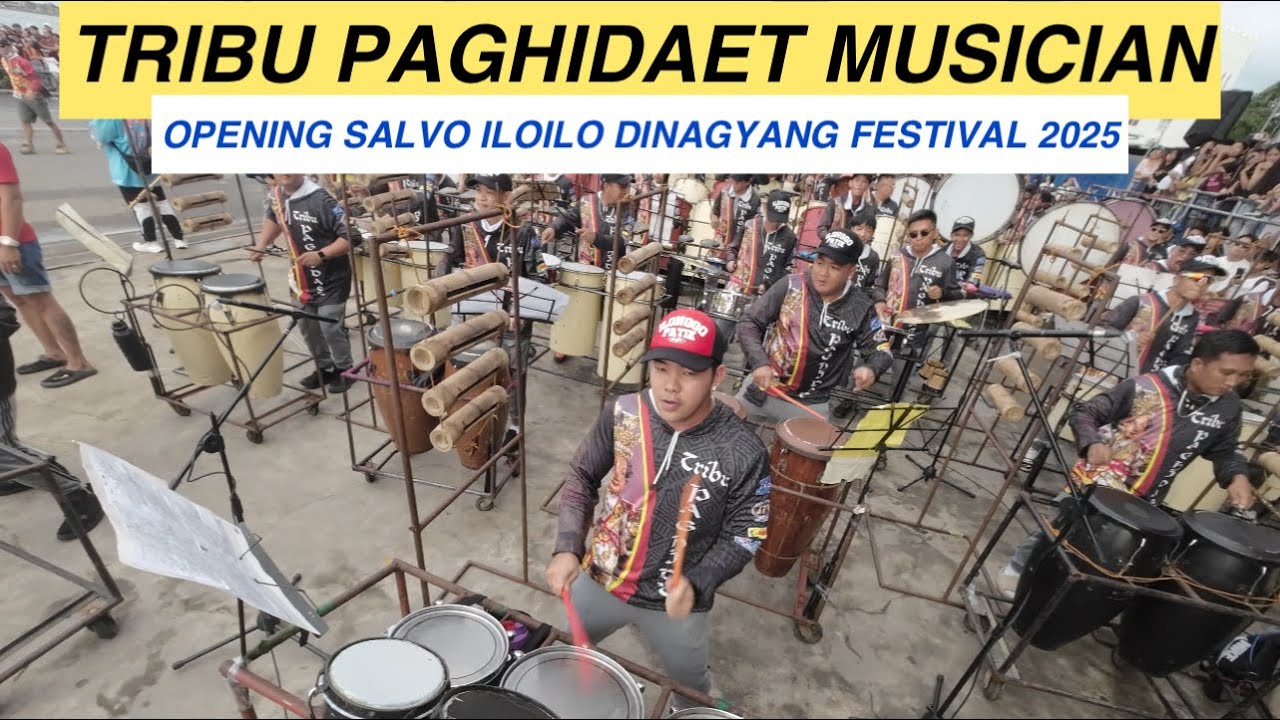 TRIBU PAGHIDAET MUSICIAN OPENING SALVO DINAGYANG 2025 