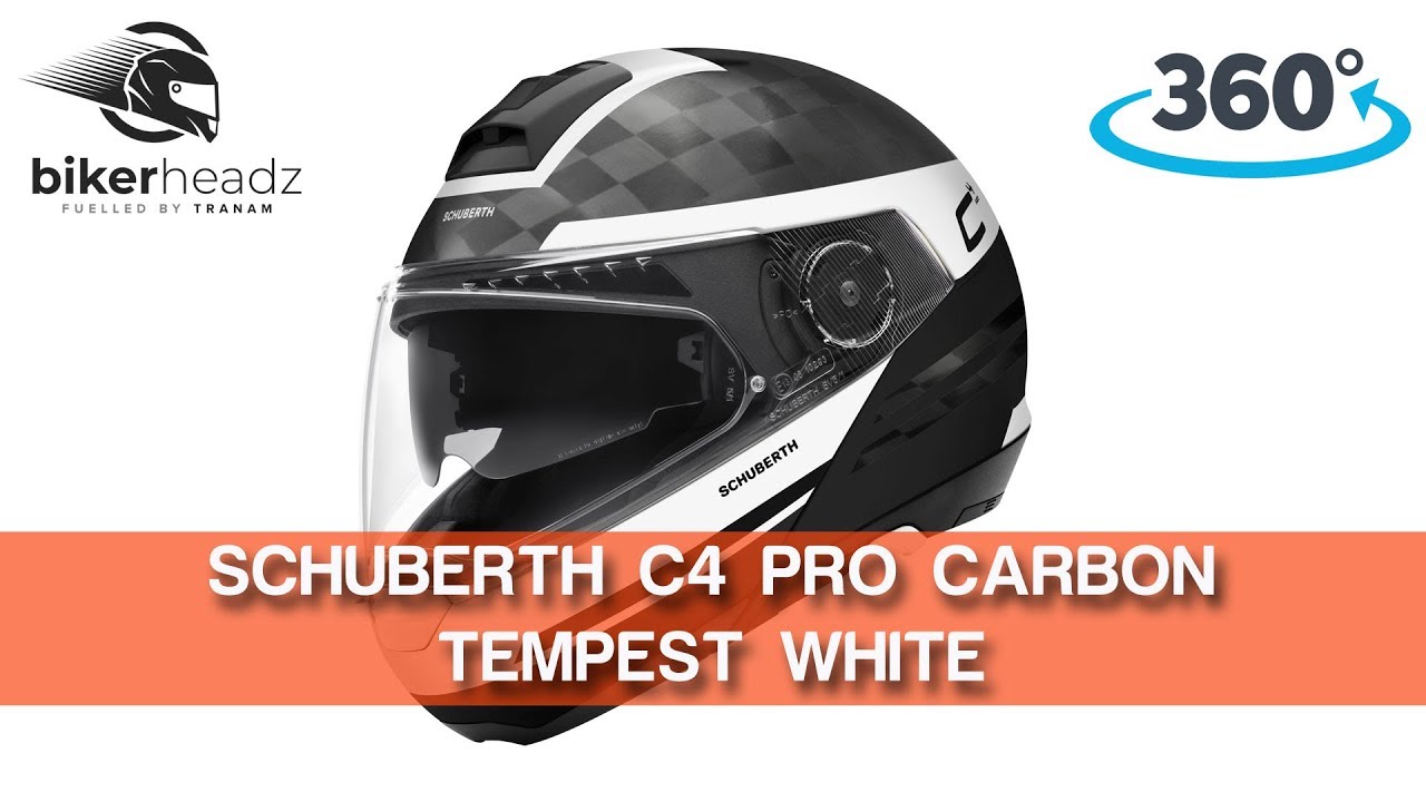 Schuberth C4 Pro Carbon Tempest White 
