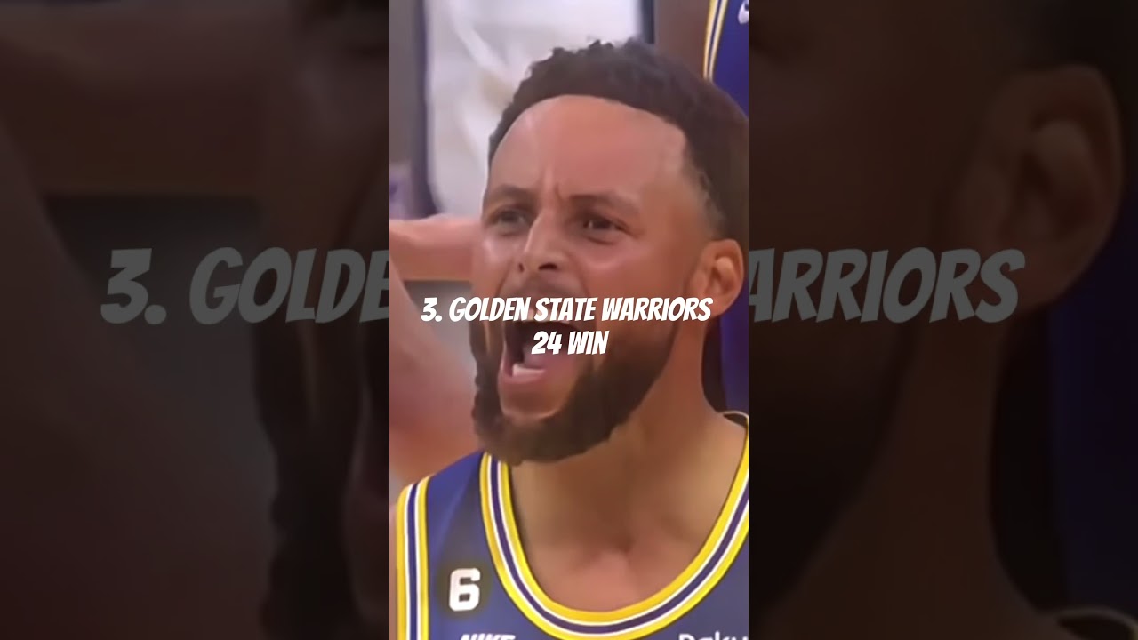 The Longest Winning Streaks In NBA History 🔥