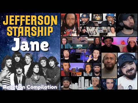 REACTION COMPILATION | Jefferson Starship - Jane | First Time Mashup