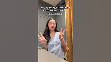 Questions I get asked a lot part 3!! 😂🙈 #fypシ #summer #funny #questions #trend #vacation #viral