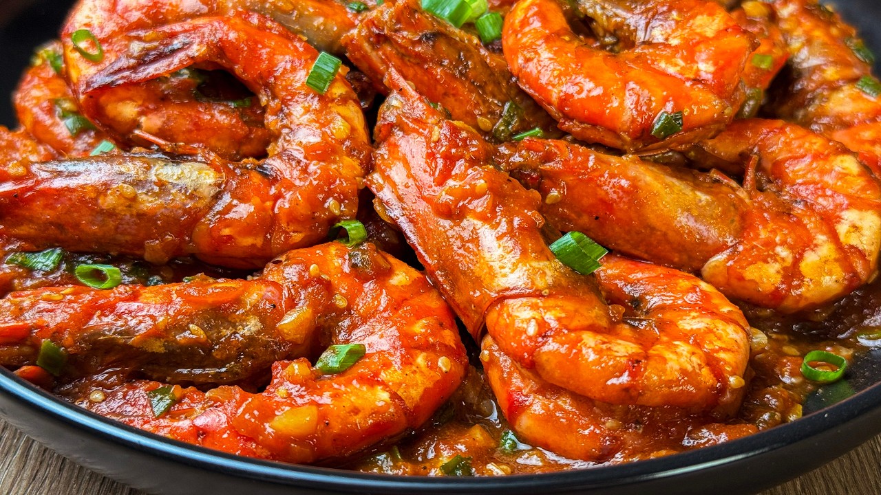 Shrimp in Tomato Sauce Recipe (Sweet & Tangy!) - YouTube