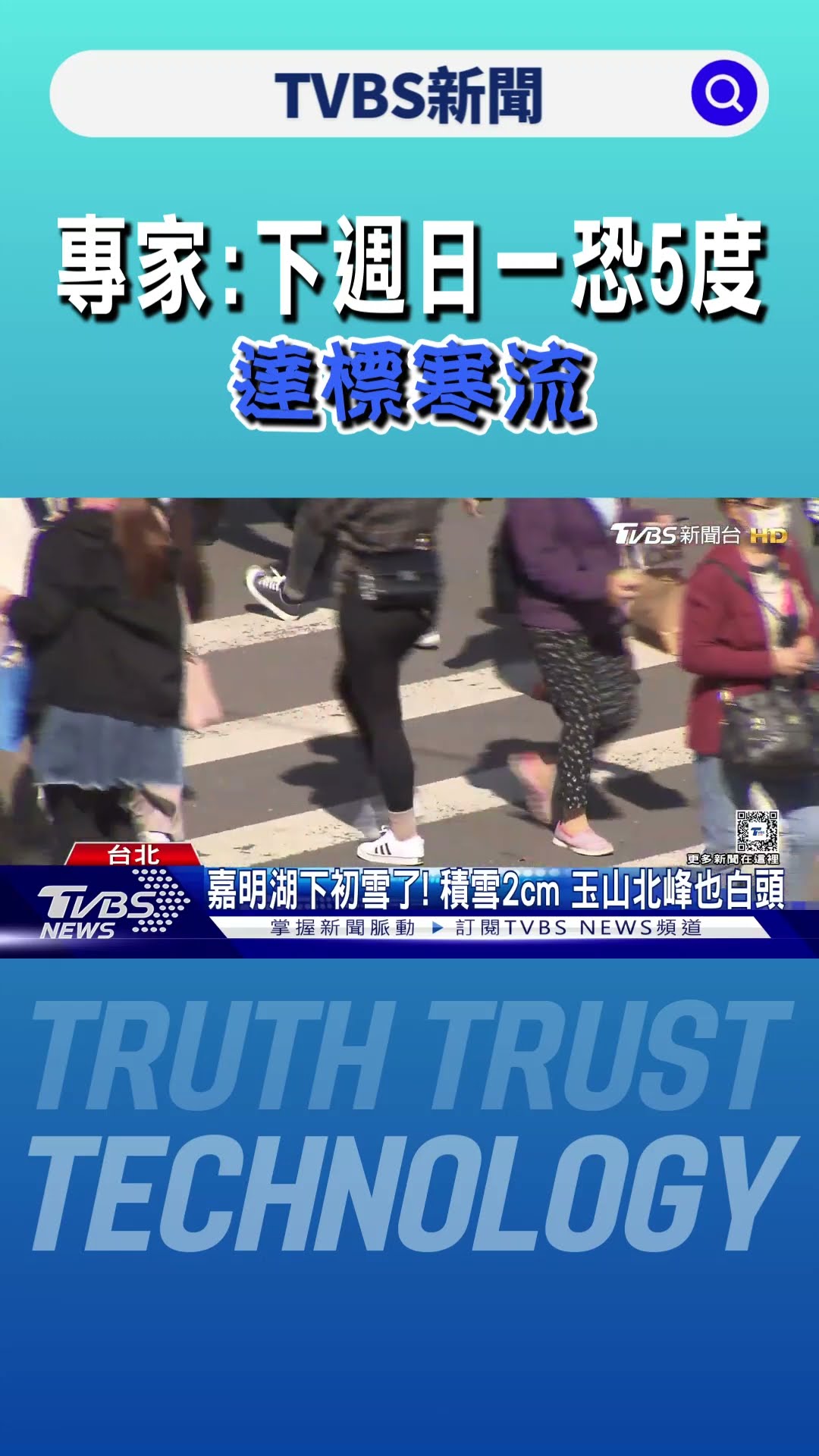 冷2次「濕轉乾」 專家:下週日一恐5度.達標寒流｜TVBS新聞 @TVBSNEWS01