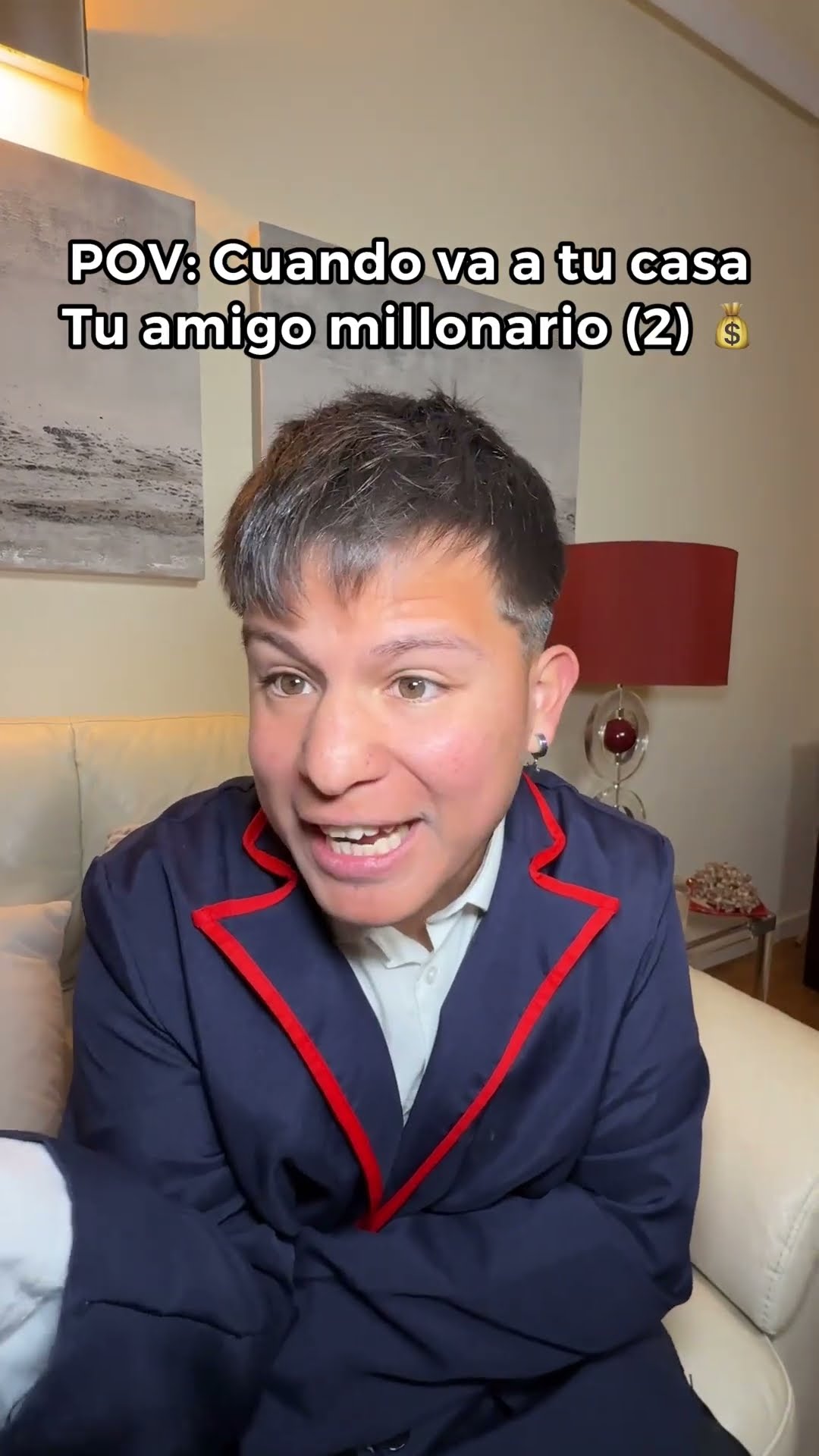 POV: Cuando Va A Tu Casa Tu Amigo Millonario (2) ?? Paul Ferrer #Short