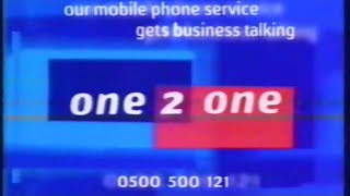 One 2 One advert with Trevor Baylis - 10th April 1998 UK television commercial