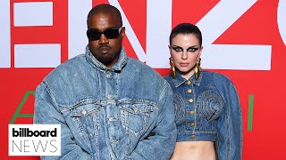 Kanye West & Julia Fox Make Their Red Carpet Debut At Paris Fashion Week Billboard News