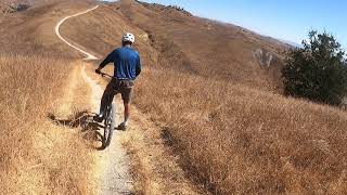 First Part of Chesebro Ridge on Mountain Bike 8-14-22