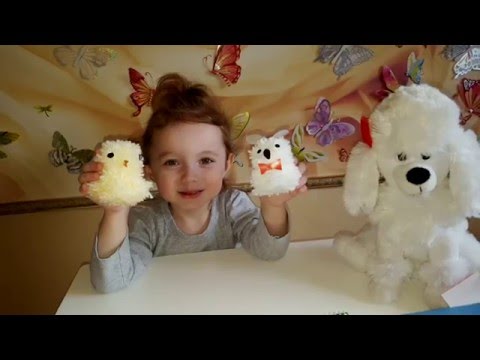 Игрушки из ниток своими руками👍