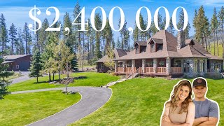 3 Ponds, Creek Frontage, Bordering Forest Service Land | FOR SALE in Montana $2,400,000
