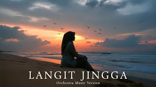 LANGIT JINGGA - OFFICIAL LYRIC VIDEO - ORCHESTRA MUSIC VERSION 
