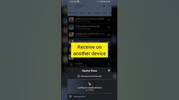 Fastest File Sharing without 3rd Party App | Google Files #shorts