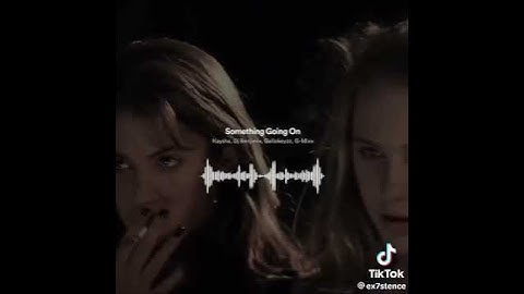 Thumbnail of Something going on (edit audio)