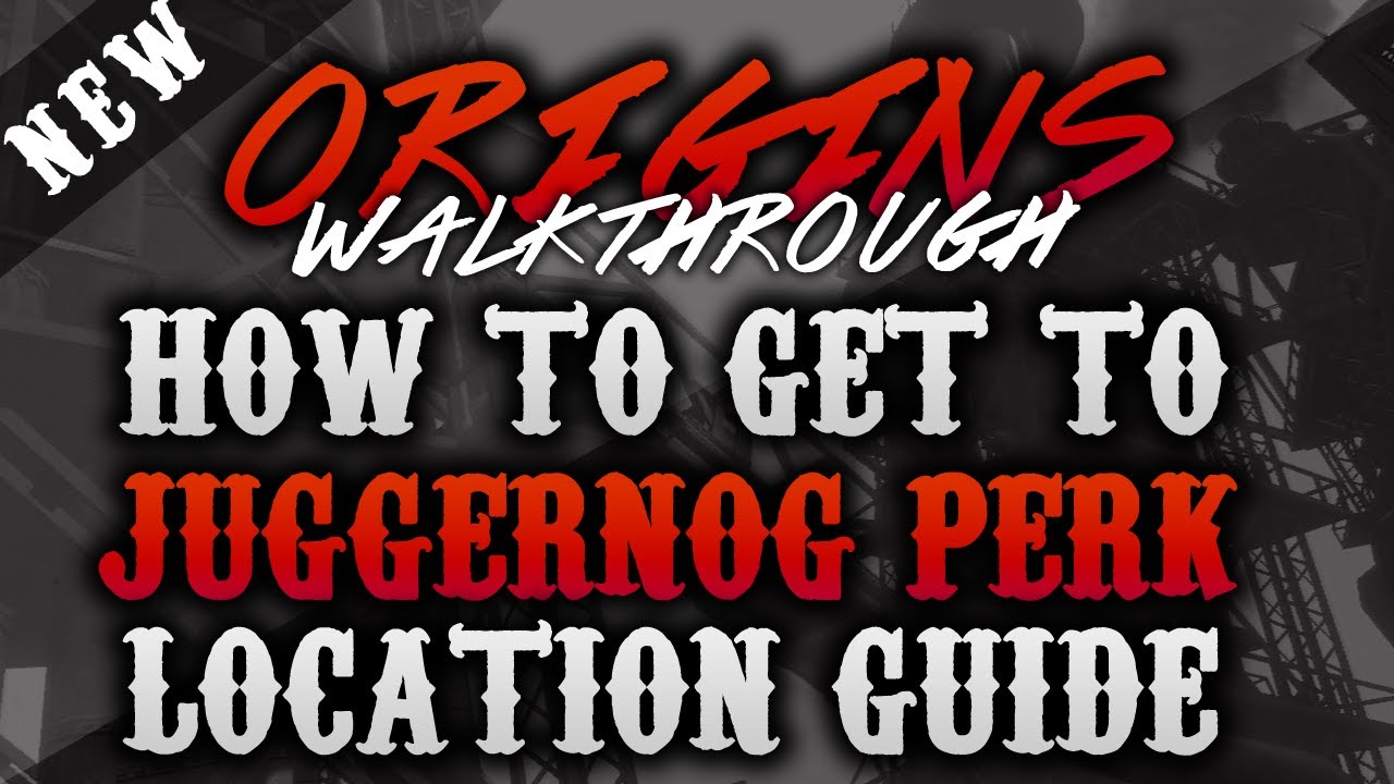 "Black Ops 2 Origins" How To Get To Juggernog - Juggernog Perk Location Guide