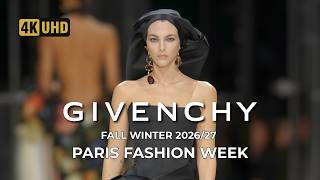 Givenchy Fall Winter 2026/27 Fashion Show Analysis | Paris Fashion Week
