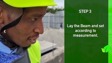 EcoConcrete - How to guides - Installation of Beam & Block Slab