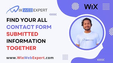 How to find wix all contact form submitted information together | Wix Web Expert - Monoar Hossain