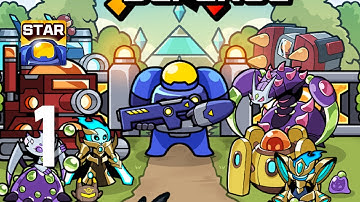 Star Defense: Alliance TD - Gameplay Walkthrough Part 1 (Android, IOS)