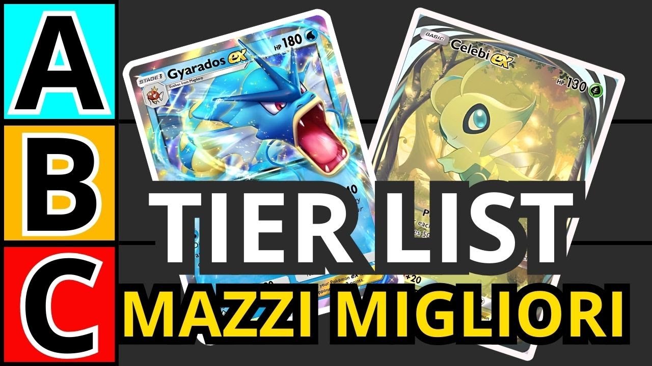 I MAZZI MIGLIORI SU POKEMON POCKET!TIER LIST POKEMON TCG POCKET - YouTube