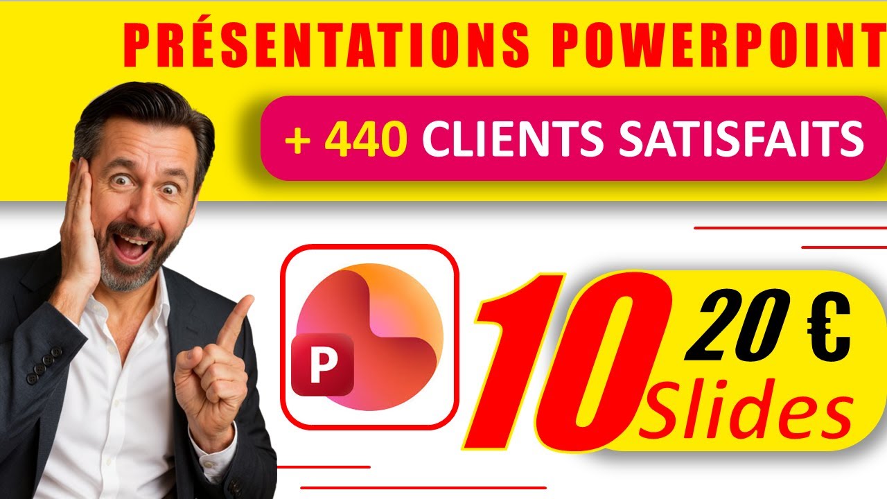 concevoir votre présentation PowerPoint ou Pitch deck claire et professionnelle