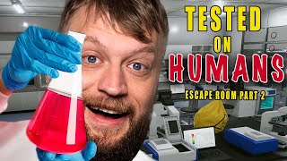 TESTED ON HUMANS ESCAPE ROOM! pt2