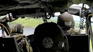 Cadets flying in the CH146 Griffin with 403sqn