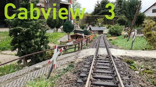 Sächsische Schmalspurbahn -Cabview 3 (Gegenrichtung)- Gartenbahn / Spur G / LGB