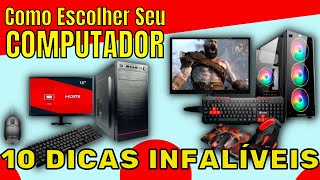 10 Dicas Infalíveis Para Escolher O Melhor Computador Pc, Desktop