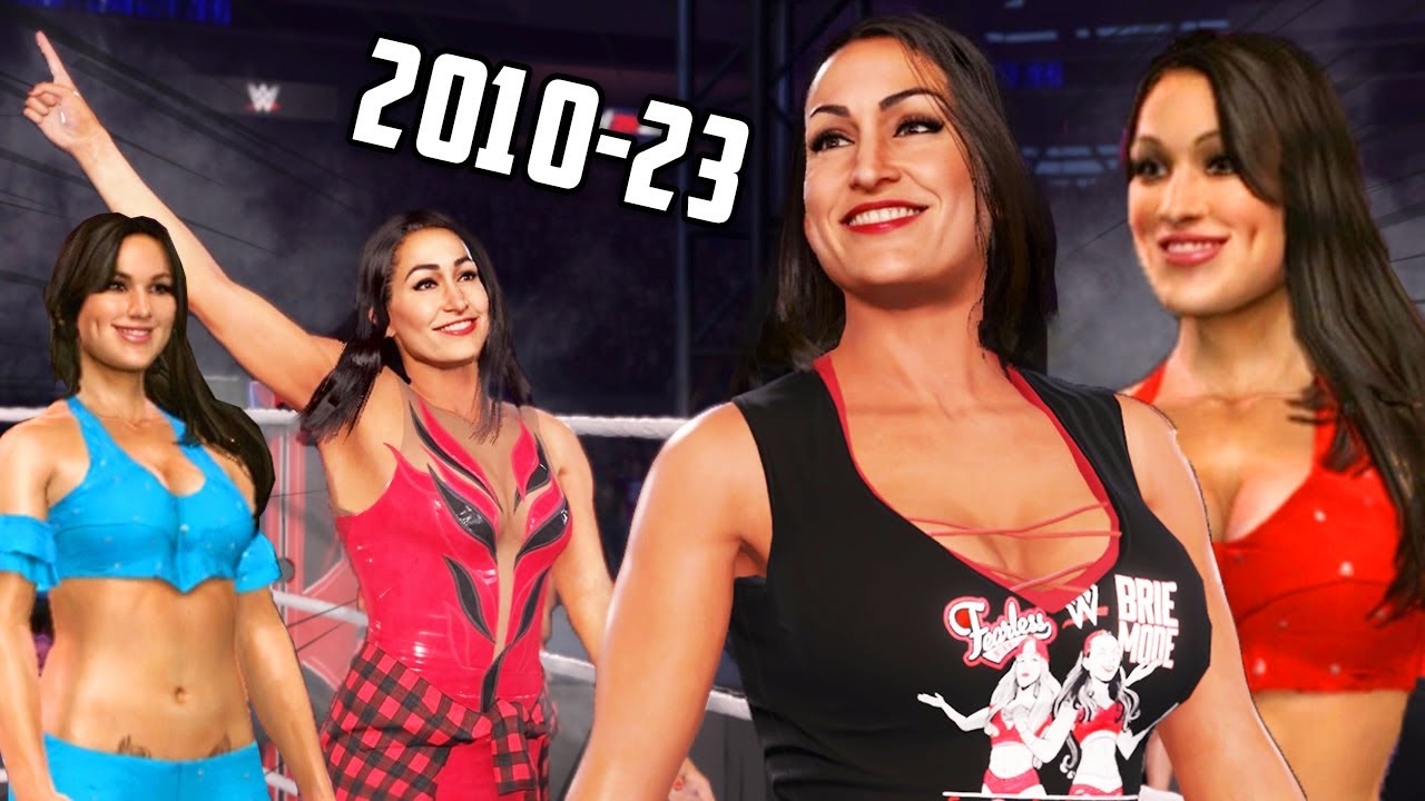 Evolution Of Bella Twins In Wwe Games (Svr 2009 To Wwe 2K23) - Youtube