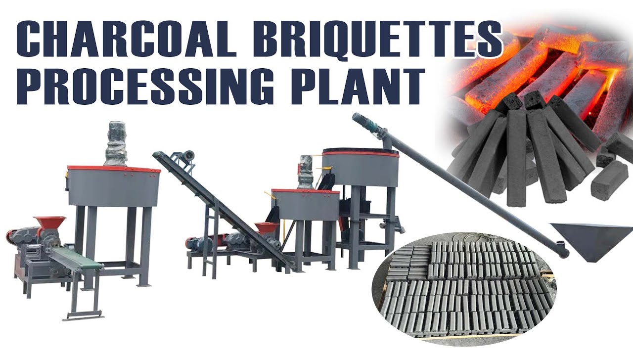 From Raw Material to Flaming Success Watch Charcoal Briquette